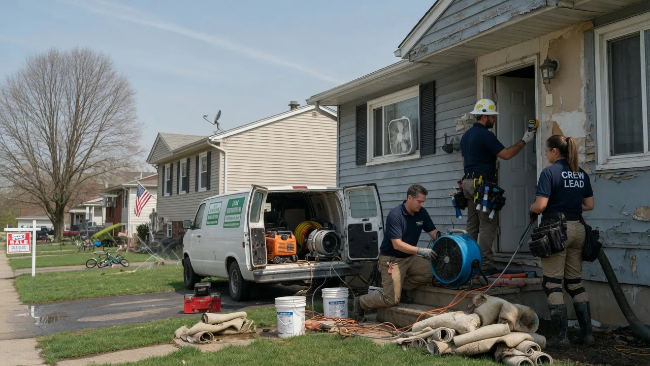 Flood Cleanup in Fort Dodge, KS near me