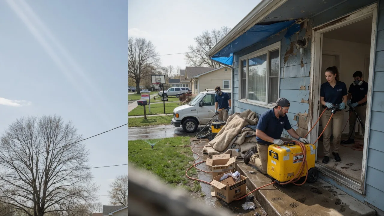 Basement Flood Cleanup in Fort Dodge, KS near me
